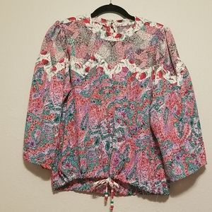 Vintage colorful blouse